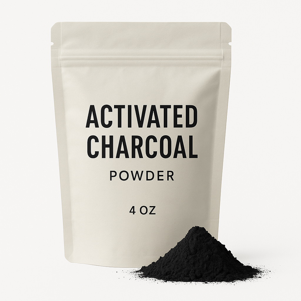 Activated black charcoal