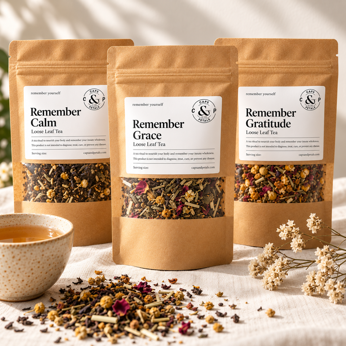Remember Ritual Trio — 3 Tea Sampler