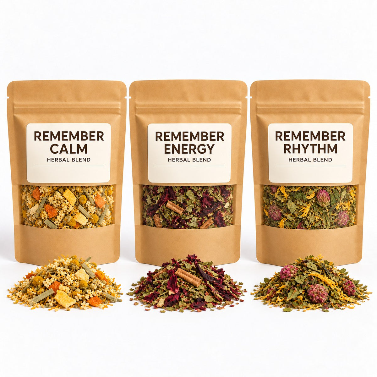 Herbal Blend Discovery Trio by Caps & Petals