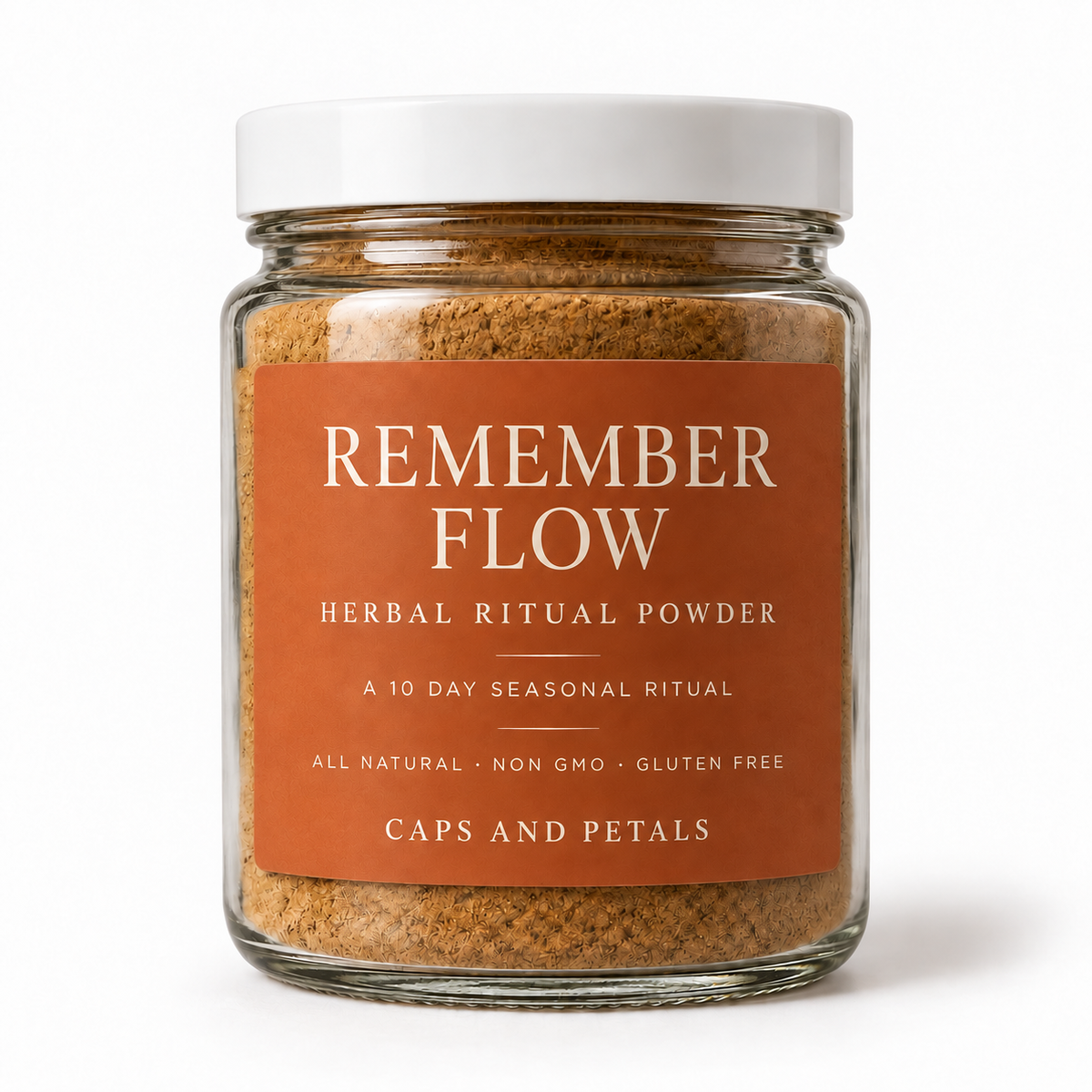 Remember Flow herbal ritual powder by Caps and Petals