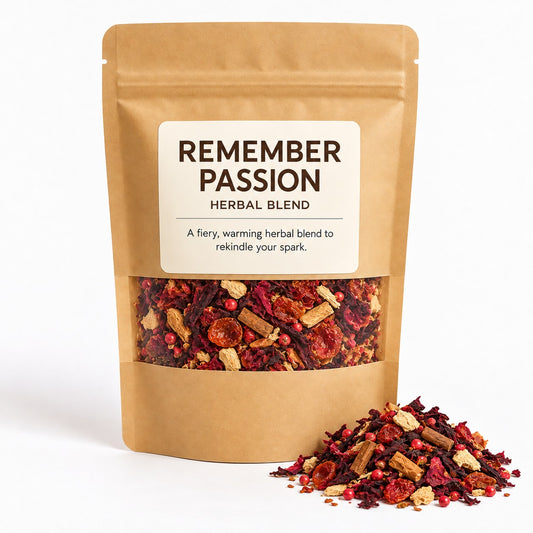 Remember Passion herbal blend by Caps & Petals