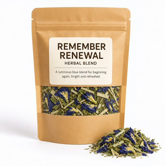 Remember Renewal herbal blend by Caps & Petals