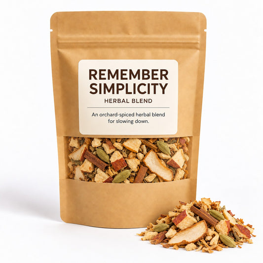 Remember Simplicity herbal blend by Caps & Petals
